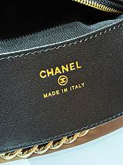 Bagsaaa Chanel Pouch Grained Calfskin Black AP3943 - 17 × 18 × 7 cm - 5