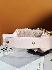 Bagsaaa Chanel Pouch Grained Calfskin Pink AP3943 - 17 × 18 × 7 cm - 4