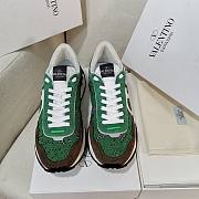 Bagsaaa Valentino Green Sneakers - 1