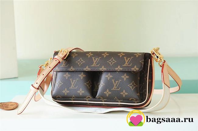 Bagsaaa Louis Vuitton M46999 Vivacité Bag Monogram - 25 x 15 x 8 cm - 1