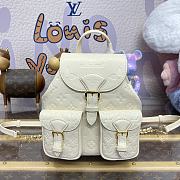 Bagsaaa Louis Vuitton M47106 Backup Backpack Cream - 20 x 22 x 14 cm - 1