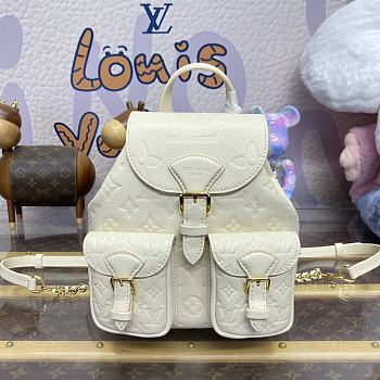 Bagsaaa Louis Vuitton M47106 Backup Backpack Cream - 20 x 22 x 14 cm