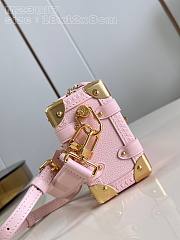 Bagsaaa Louis Vuitton M25071 Side Trunk PM Bag Pink - 18 x 12.5 x 8 cm - 3