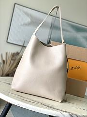 Bagsaaa Louis Vuitton M25022 Low Key Hobo MM Bag Cream - 31 x 35 x 18 cm - 3