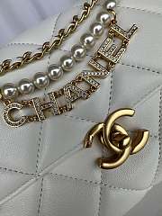 Bagsaaa Chanel Mini Flap Bag AS4986 White - 13 × 20 × 7,5 cm - 2