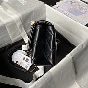 Bagsaaa Chanel Mini Flap Bag With Top Handle AS5001 Black - 13 × 19 × 7 cm - 5