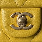 Bagsaaa Chanel Small Flap Bag AS4861 Yellow - 13 × 20.5 × 6.5 cm - 3