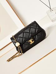 Bagsaaa Chanel Small Flap Bag AS4861 Black - 13 × 20.5 × 6.5 cm - 1