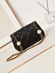 Bagsaaa Chanel Small Flap Bag AS4861 Black - 13 × 20.5 × 6.5 cm - 3