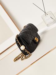 Bagsaaa Chanel Small Flap Bag AS4861 Black - 13 × 20.5 × 6.5 cm - 2