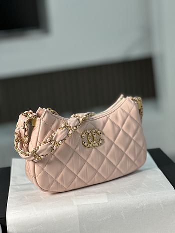 Bagsaaa Chanel Hobo Bag AP3647 Pink - 20*13*4.5cm