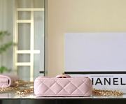 Bagsaaa Chanel Mini Flap Bag With Top Handle AS4847 Pink - 12 × 19 × 6 cm - 2