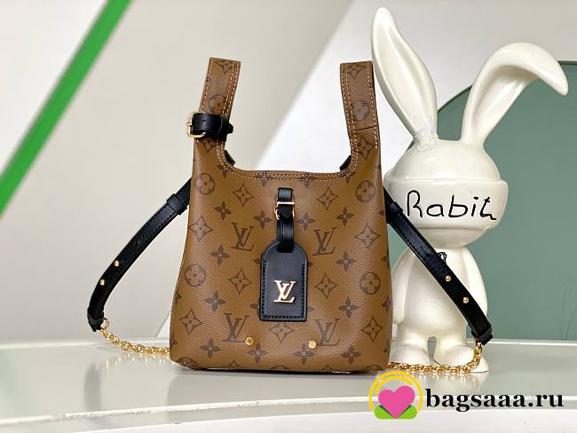 Bagsaaa Louis Vuitton M46816 Atlantis BB Monogram Reverse - 17 x 17 x 7 cm - 1