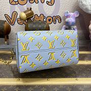 Bagsaaa Louis Vuitton M25454 Speedy Bandoulière 20 Baby Blue - 20 x 15 x 12.5 cm - 2