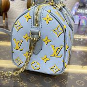 Bagsaaa Louis Vuitton M25454 Speedy Bandoulière 20 Baby Blue - 20 x 15 x 12.5 cm - 5