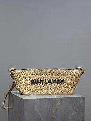 Bagsaaa YSL Le Rafia Crossbody Bag 667490 Naturel - 23/26 X 14 X 14.5 CM - 1