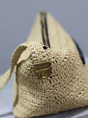 Bagsaaa YSL Le Rafia Crossbody Bag 667490 Naturel - 23/26 X 14 X 14.5 CM - 5