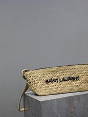 Bagsaaa YSL Le Rafia Crossbody Bag 667490 Naturel - 23/26 X 14 X 14.5 CM - 3