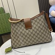 Bagsaaa Gucci Padlock GG Medium Shoulder Bag 795113 Brown - 32.5 x 24 x 5.5 cm - 3