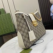 Bagsaaa Gucci Padlock GG Medium Shoulder Bag 795113 White - 32.5 x 24 x 5.5 cm - 3