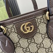 Bagsaaa Gucci Ophidia Mini Tote Bag 811716 Brown - 22x18x10 cm - 4