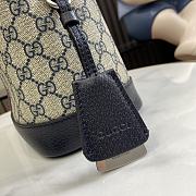 Bagsaaa Gucci Ophidia GG Small Shoulder Bag 781402 Dark Blue - 23 x 21 x 12 cm - 3