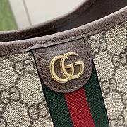 Bagsaaa Gucci Ophidia GG Small Shoulder Bag 781402 Brown - 23 x 21 x 12 cm - 5