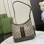 Bagsaaa Gucci Ophidia GG Small Shoulder Bag 781402 Brown - 23 x 21 x 12 cm - 4