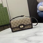 Bagsaaa Gucci Luce Mini Shoulder Bag 790038 Brown - 20x10x4 cm - 1