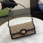 Bagsaaa Gucci Luce Mini Shoulder Bag 790038 Brown - 20x10x4 cm - 4