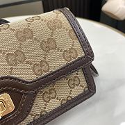 Bagsaaa Gucci Luce Mini Shoulder Bag 790038 Brown - 20x10x4 cm - 2