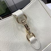 Bagsaaa Gucci Jackie Notte Mini Bag 782889 Ivory Patent - 19.5 x 18 x 3.5cm - 2