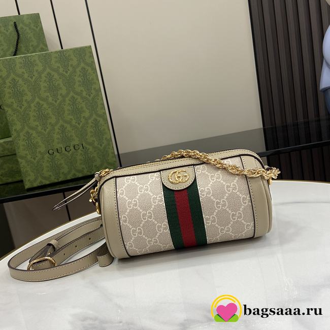 Bagsaaa Gucci Ophidia Mini Shoulder Bag 795208 Beige - 18.5 x 10 x 10 cm - 1