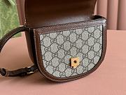 Bagsaaa Gucci Horsebit 1955 Mini Top Handle Bag 781387 Brown - 18 x 15 x 6.5 cm - 2