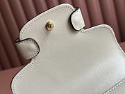 Bagsaaa Gucci Horsebit 1955 Mini Top Handle Bag 781387 White - 18 x 15 x 6.5 cm - 3