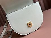 Bagsaaa Gucci Horsebit 1955 Mini Top Handle Bag 781387 White - 18 x 15 x 6.5 cm - 2