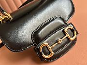 Bagsaaa Gucci Horsebit 1955 Mini Top Handle Bag 781387 Black - 18 x 15 x 6.5 cm - 2