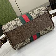 Bagsaaa Gucci Ophidia Super Mini Bag 781490 Brown - 16.5 x 10 x 9 cm - 4