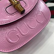 Bagsaaa Gucci Bamboo 1947 Mini Top Handle Bag 786482 Pink - 17 x12 x 7.5 cm - 3