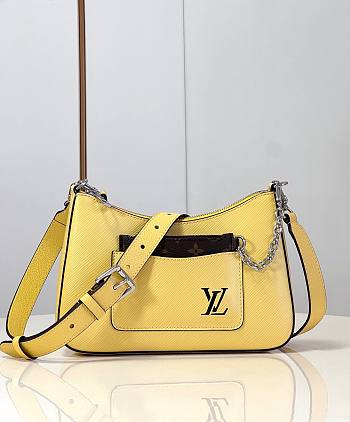 Bagsaaa Louis Vuitton M22215 Marelle Jaune Plume Yellow - 25 x 15 x 8 cm