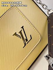 Bagsaaa Louis Vuitton M22215 Marelle Jaune Plume Yellow - 25 x 15 x 8 cm - 3