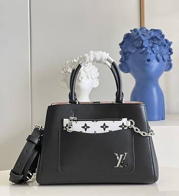 Bagsaaa Louis Vuitton M59952 Marelle Tote BB Black - 25 x 17 x 11 cm