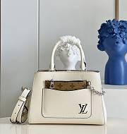 Bagsaaa Louis Vuitton M20520 Marelle Tote BB Quartz White - 25 x 17 x 11 cm - 1