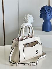 Bagsaaa Louis Vuitton M20520 Marelle Tote BB Quartz White - 25 x 17 x 11 cm - 5