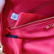 Bagsaaa Miumiu Arcadie Matelassé Nappa Leather Bag Red - 10.5*22*7.5 cm - 4