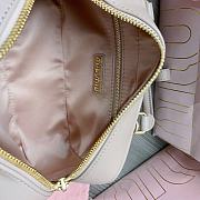 Bagsaaa Miumiu Arcadie Matelassé Nappa Leather Bag Sand Beige - 10.5*22*7.5 cm - 2