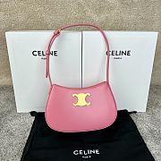 Bagsaaa Celine Medium Tilly Bag In Shiny Calfskin Pink - 22 X 13.5 X 4 CM - 1