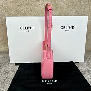 Bagsaaa Celine Medium Tilly Bag In Shiny Calfskin Pink - 22 X 13.5 X 4 CM - 3