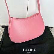 Bagsaaa Celine Medium Tilly Bag In Shiny Calfskin Pink - 22 X 13.5 X 4 CM - 4