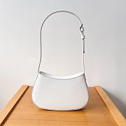 Bagsaaa Celine Medium Tilly Bag In Shiny Calfskin White - 22 X 13.5 X 4 CM - 2